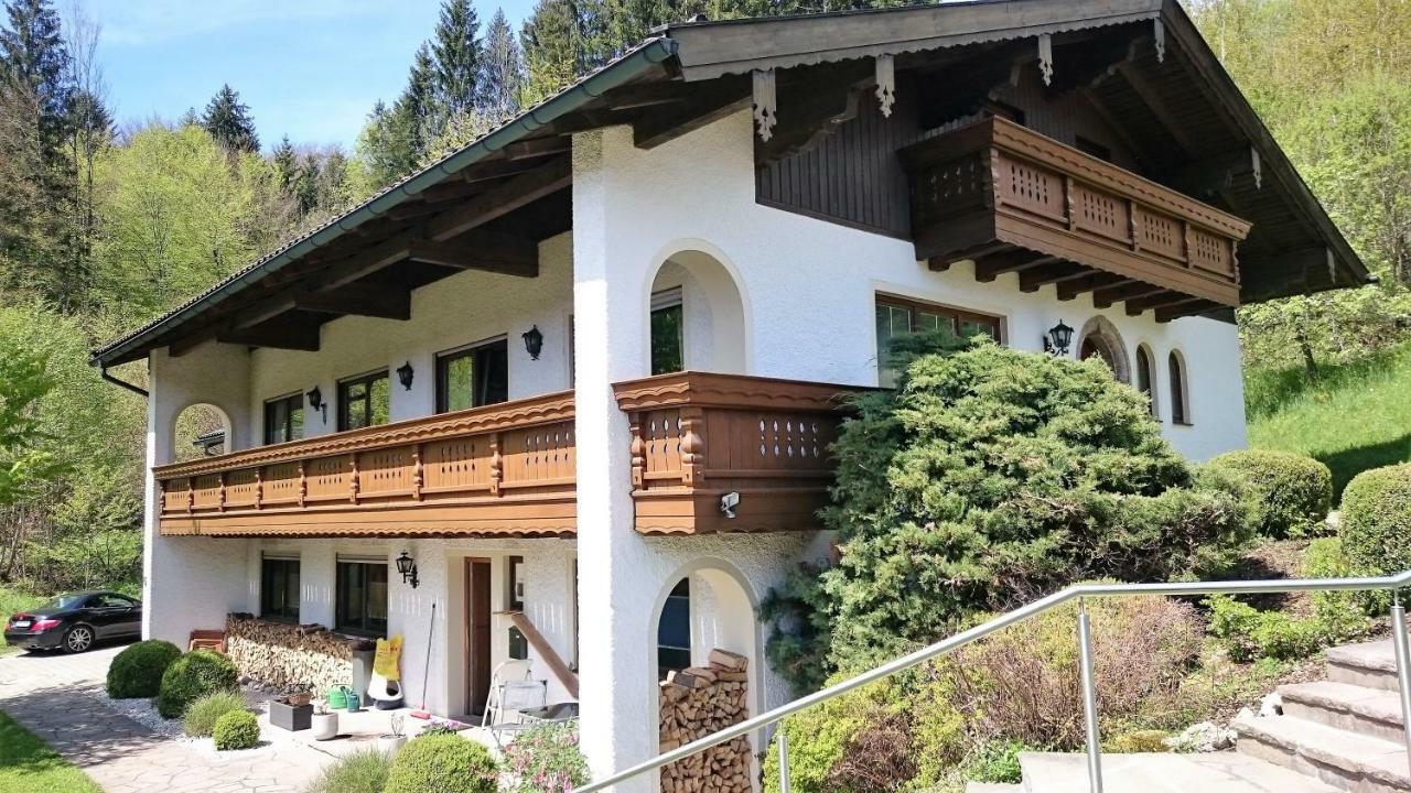 Ferienwohnung Zwischen Mozart und König Ludwig Teisendorf Exterior foto